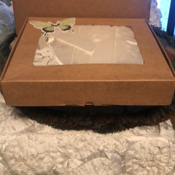 New Without Tags:  Silky Bridal Robe with belt - Picture 16 of 17